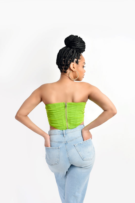 Apple twist corset
